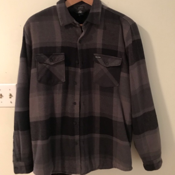 Volcom Other - NWOT Volcom flannel, fleece shirt.